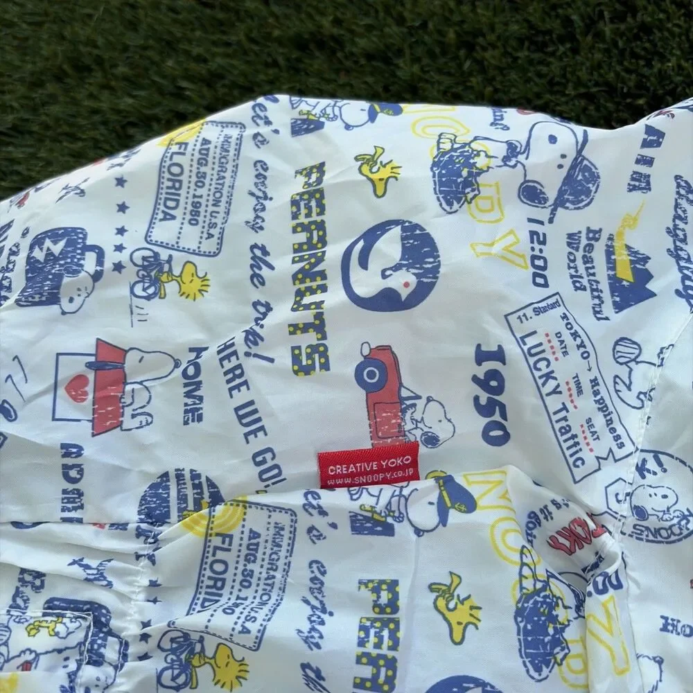 Snoopy Tonkyo Dog Coat Peanuts Pet Raincoat Size Small Shiba Beagle